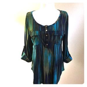 Versatile cool tone tunic
